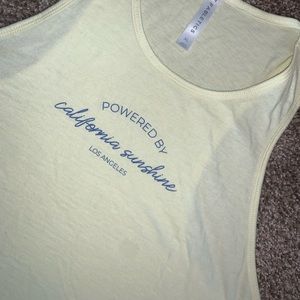 Fabletics Yellow Tank